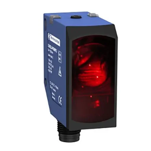 Telemecanique Sensors Diffuse Photoelectric Sensor, Compact Sensor, 1.2 m Detection Range - XUK5LAPSMM12 product image