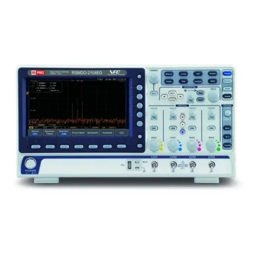 RS PRO RSMDO-2104EG, 100MHz Bench Oscilloscope, 4 Analogue Channels - 1804798 product image