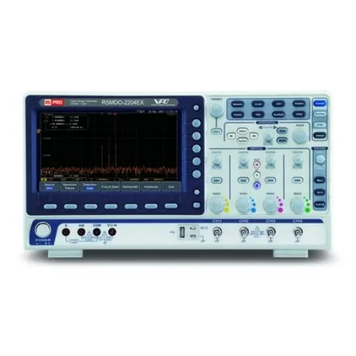RS PRO RSMDO-2204EX, 200MHz Bench Oscilloscope, 4 Analogue Channels - 1804804 product image