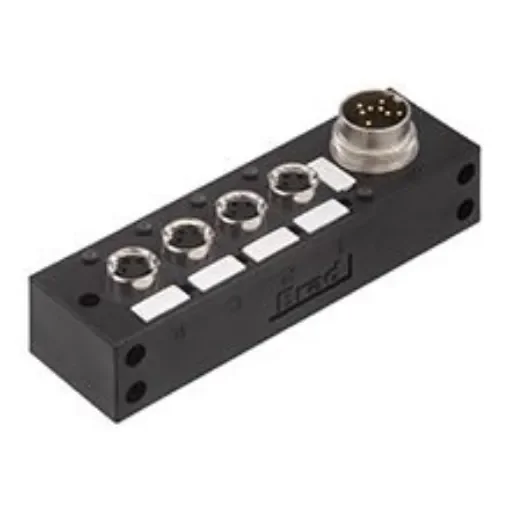 Molex 120247 Series Sensor Box, M8, 10m cable, 3 way, 4 port - 1202470002 product image