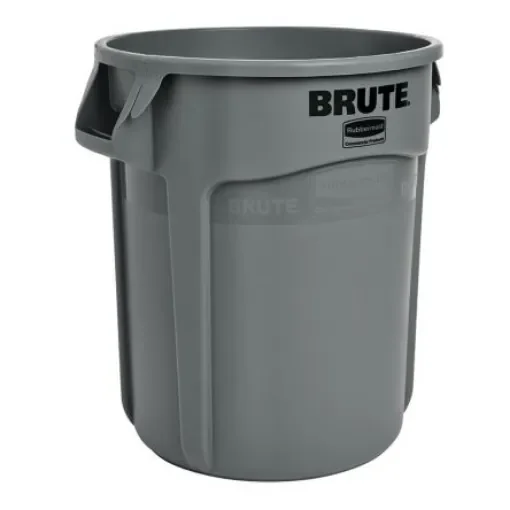 Rubbermaid Commercial Products 75L Grey Polyethylene Waste Bin - FG262000GRAY product image
