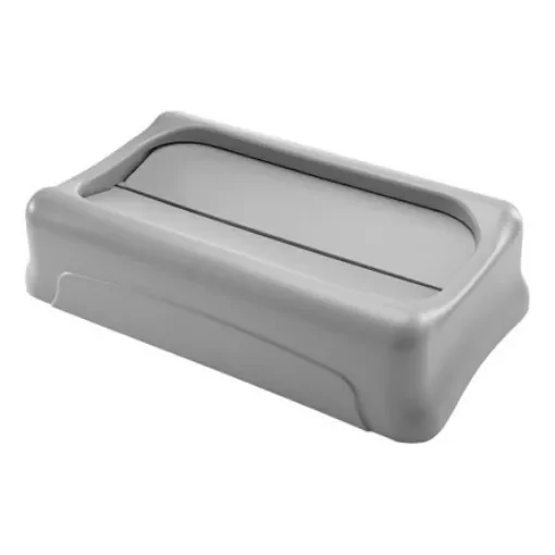 Rubbermaid Commercial Products 520mm Grey Plastic Bin Lid for FG3540 Rubbermaid Container, FG3541 Rubbermaid Container, - FG267360GRAY product image