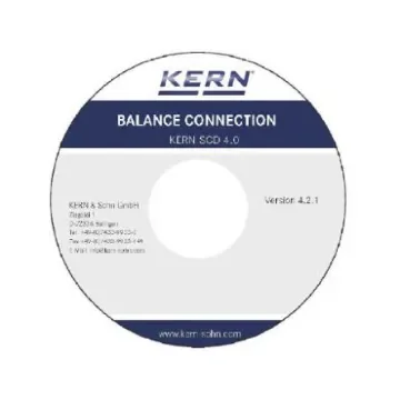 Kern SCD-4.0 Balance Connection Software, For Use With: Windows 10, Windows 7, Windows 8, Windows 8.1, Windows Vista, product image