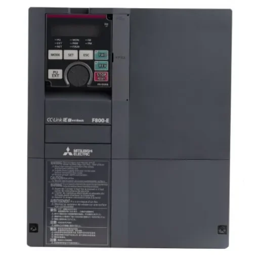 Mitsubishi Electric Inverter Drive, 11 kW, 3 Phase, 400 V ac, 25 A, FR-F800 Series - FR-F840-00250-E2-60 product image