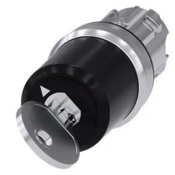 Siemens SIRIUS ACT 3SU10 2-position Key Switch Head, Latching, 22mm Cutout - 3SU1050-5BF21-0AA0 product image