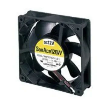 Sanyo Denki San Ace 9WP Series Axial Fan, 24 V dc, DC Operation, 168.2m³/h, 5.28W, 220mA Max, IP68, 120 x 120 x 38mm - 9WP1224H101 product image