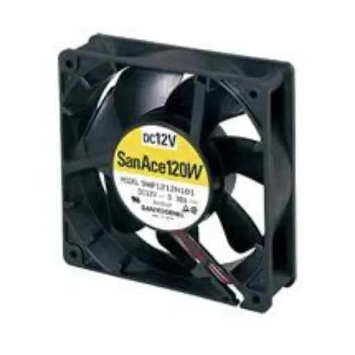 Sanyo Denki San Ace 9WP Series Axial Fan, 24 V dc, DC Operation, 168.2m³/h, 5.28W, 220mA Max, IP68, 120 x 120 x 38mm - 9WP1224H101 product image