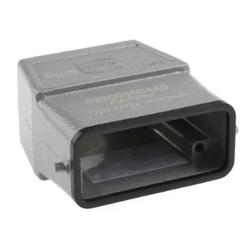 HARTING Han A Heavy Duty Power Connector Hood, PG16 Thread, Top Entry - 09200100440 product image