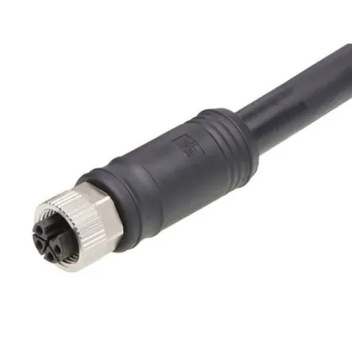 Brad from Molex Cordset, 4 Contacts, Cable Mount, M12 Connector, Socket, Female, IP67, 120500 Series - 1205000232 product image