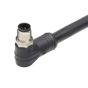 Brad from Molex Cordset, 4 Contacts, Cable Mount, M12 Connector, Plug, Male, IP67, 120500 Series - 1205000249 product image