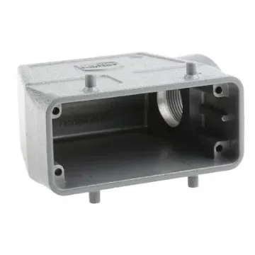 HARTING Han B Heavy Duty Power Connector Hood, Side Entry - 09300160520 product image