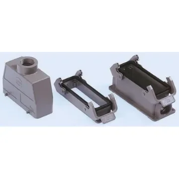 HARTING Han B Heavy Duty Power Connector Hood, Side Entry - 09300240520 product image