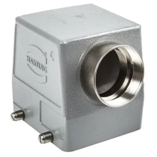 HARTING Han B Heavy Duty Power Connector Hood, Side Entry - 09300320522 product image