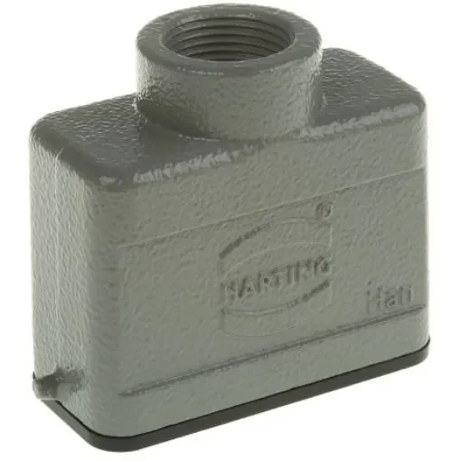 HARTING Han A Heavy Duty Power Connector Hood, PG13.5 Thread, Top Entry - 09200101440 product image