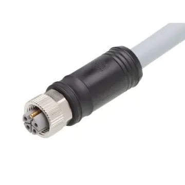 Brad from Molex Cordset, 5 Contacts, Cable Mount, M12 Connector, Socket, Female, IP67, 120500 Series - 1205000200 product image