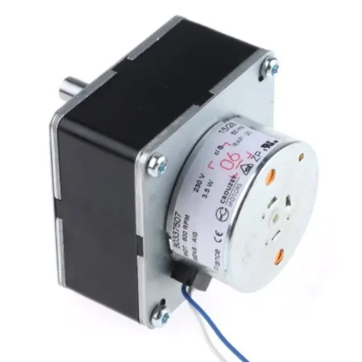 Crouzet Clockwise Synchronous Geared AC Geared Motor, 3.5 W, 230 V - 80337507 product image