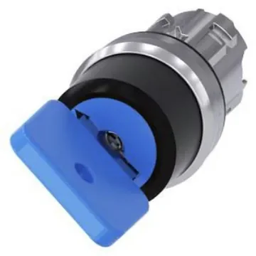 Siemens SIRIUS ACT 3SU10 2-position Key Switch Head, Latching, 22mm Cutout - 3SU1050-4GF01-0AA0 product image
