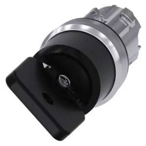 Siemens SIRIUS ACT 3SU10 2-position Key Switch Head, Momentary, 22mm Cutout - 3SU1050-4HC01-0AA0 product image