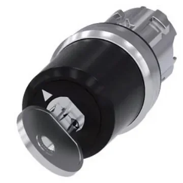 Siemens SIRIUS ACT 3SU10 2-position Key Switch Head, Latching, 22mm Cutout - 3SU1050-5PF11-0AA0 product image