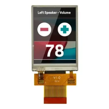 NEWHAVEN DISPLAY INTERNATIONAL NHD-2.4-240320CF-BSXV-FT TFT TFT LCD Display / Touch Screen, 2.4in QVGA, 240 x 320pixels product image
