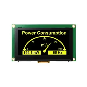 NEWHAVEN DISPLAY INTERNATIONAL 2.7in Yellow Passive matrix OLED Display 128 x 64pixels PCB Mount Serial/Parallel - NHD-2.7-12864WDY3-M product image