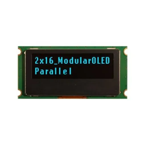NEWHAVEN DISPLAY INTERNATIONAL 1.39in Blue Passive matrix OLED Display PCB Mount Parallel Interface - NHD-0216MW-PB3 product image
