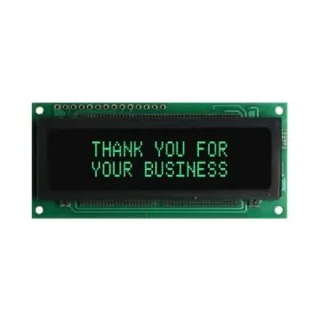 NEWHAVEN DISPLAY INTERNATIONAL M0216SD-162SDAR2-1 VFD Display 5 x 8 Dot Matrix 2 Rows x 16 Char. ASCII, Japanese product image