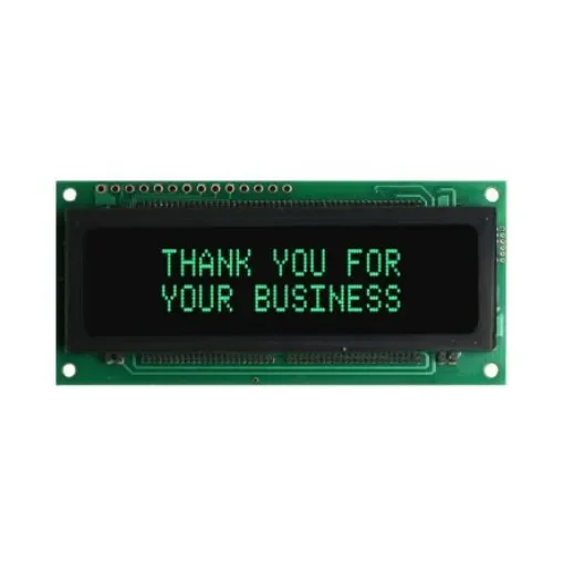NEWHAVEN DISPLAY INTERNATIONAL M0216SD-162SDAR2-1 VFD Display 5 x 8 Dot Matrix 2 Rows x 16 Char. ASCII, Japanese product image