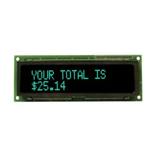 NEWHAVEN DISPLAY INTERNATIONAL M0216MD-162MDBR2-J VFD Display 5 x 7 Dot Matrix 2 Rows x 16 Char. ASCII, Japanese product image