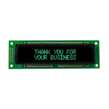 NEWHAVEN DISPLAY INTERNATIONAL M0220SD-202SDAR1 VFD Display 5 x 8 Dot Matrix 2 Rows x 20 Char.  Parallel/Serial I/F product image