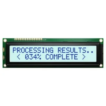 NEWHAVEN DISPLAY INTERNATIONAL NHD-0220WH-MTGH-JT#E Alphanumeric LCD Alphanumeric Display, White on Grey, 2 Rows by 20 product image