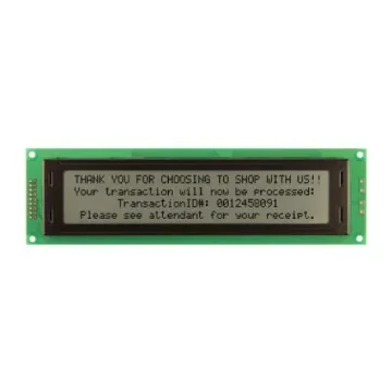 NEWHAVEN DISPLAY INTERNATIONAL NHD-0440AZ-RN-FBW Alphanumeric LCD Alphanumeric Display Grey, 4 Rows by 40 Characters, product image