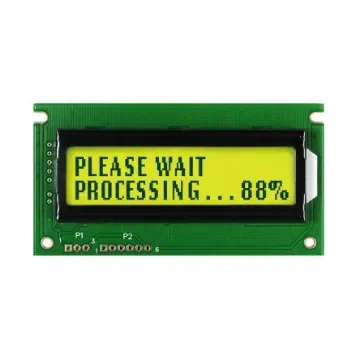 NEWHAVEN DISPLAY INTERNATIONAL NHD-0216B3Z-FL-GBW-V3 NHD-0216B3Z Alphanumeric LCD Alphanumeric Display, Yellow-Green on product image