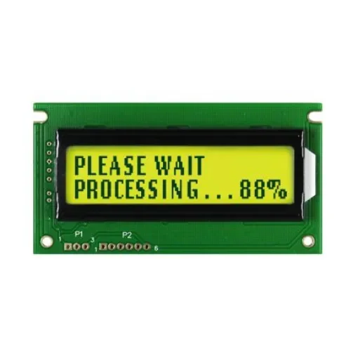 NEWHAVEN DISPLAY INTERNATIONAL NHD-0216B3Z-FL-GBW-V3 NHD-0216B3Z Alphanumeric LCD Alphanumeric Display, Yellow-Green on product image