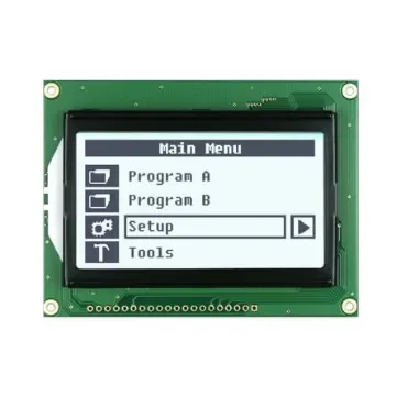 NEWHAVEN DISPLAY INTERNATIONAL NHD-12864AZ-FSW-FBW Graphic LCD Graphic Display, White on, Transflective product image