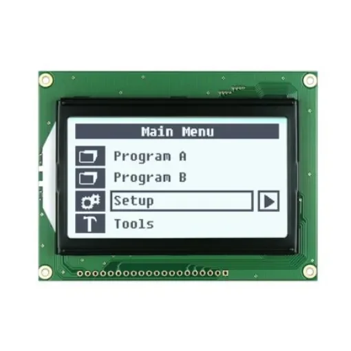 NEWHAVEN DISPLAY INTERNATIONAL NHD-12864AZ-FSW-FBW Graphic LCD Graphic Display, White on, Transflective product image
