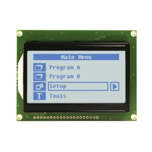 NEWHAVEN DISPLAY INTERNATIONAL NHD-12864AZ-FSW-GBW-VZ Graphic LCD Graphic Display, White on Grey, Transflective product image