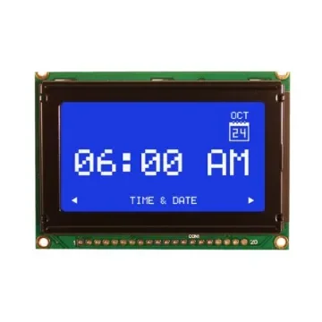 NEWHAVEN DISPLAY INTERNATIONAL NHD-12864WG-BTMI-V#N Graphic LCD Graphic Display, White on Blue, Transmissive product image