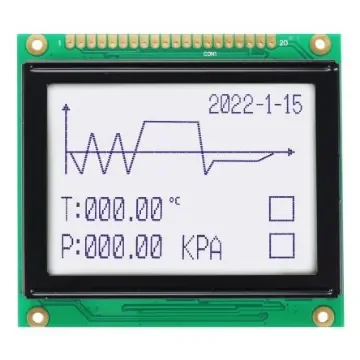 NEWHAVEN DISPLAY INTERNATIONAL NHD-12864WG-CTFH-V#N Graphic LCD Graphic Display, White on, Transflective product image