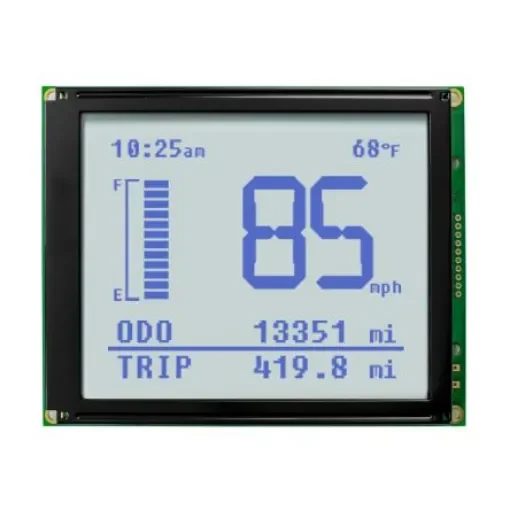 NEWHAVEN DISPLAY INTERNATIONAL NHD-160128WG-BTGH-VZ#-1 Graphic LCD Graphic Display, White on Grey, Transflective product image