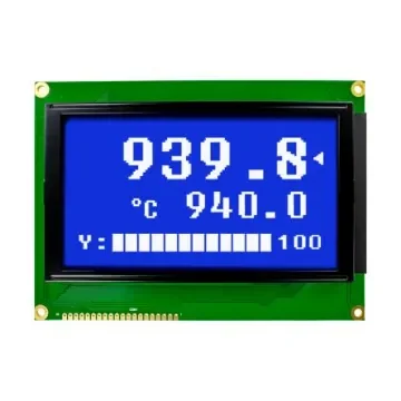 NEWHAVEN DISPLAY INTERNATIONAL NHD-240128WG-BTMI-VZ# Graphic LCD Graphic Display, White on Blue, Transmissive product image
