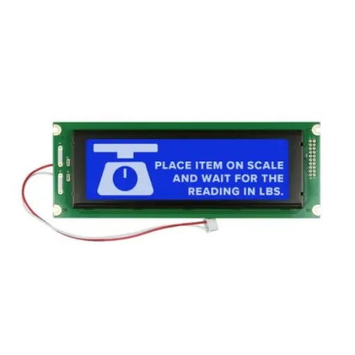 NEWHAVEN DISPLAY INTERNATIONAL NHD-24064WG-ATMI-VZ# Graphic LCD Graphic Display, White on Blue, Transmissive product image