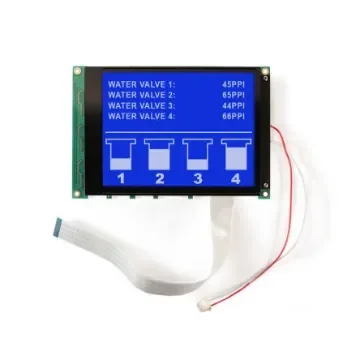 NEWHAVEN DISPLAY INTERNATIONAL NHD-320240WG-ATMI-TZ# Graphic LCD Graphic Display, White on Blue, Transmissive product image