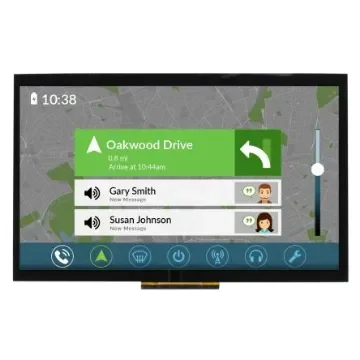 NEWHAVEN DISPLAY INTERNATIONAL NHD-10.1-1024600BF-ASXP-CTP IPS TFT TFT LCD Display / Touch Screen, 10.1in WSVGA, 1024 x product image