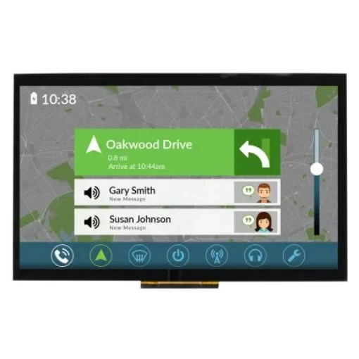 NEWHAVEN DISPLAY INTERNATIONAL NHD-10.1-1024600BF-ASXP-CTP IPS TFT TFT LCD Display / Touch Screen, 10.1in WSVGA, 1024 x product image