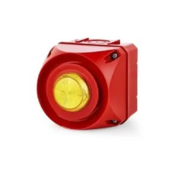 AUER Signal ADS-T Series Yellow Sounder Beacon, 24 V ac/dc, IP65, Surface Mount, 108 at 1 Metre - 875177405 product image