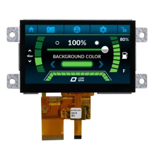 NEWHAVEN DISPLAY INTERNATIONAL NHD-4.3-800480MB-ASXP-CTP IPS TFT TFT LCD Display / Touch Screen, 4.3in WVGA, 800 x product image