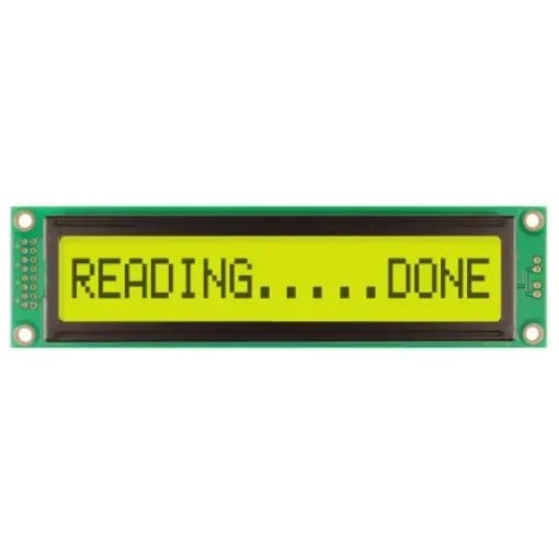 NEWHAVEN DISPLAY INTERNATIONAL NHD-0116GZ-FL-YBW NHD-0116GZ Alphanumeric LCD Alphanumeric Display, Yellow-Green on product image