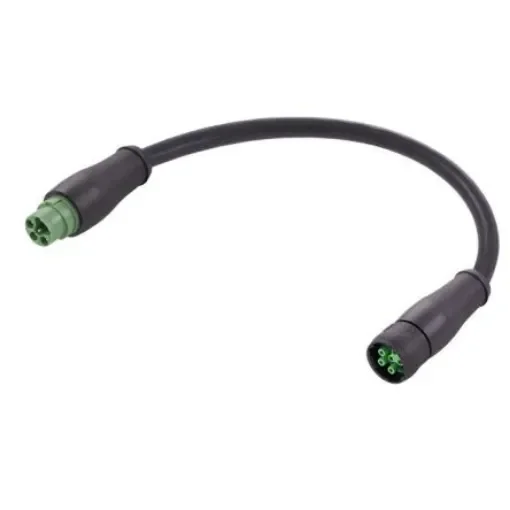 HARTING Straight Male 6 way 6 Pin Circular Plug to Straight Female 6 way 6 Pin Socket Cable Assembly, 10m - 21342829641100 product image