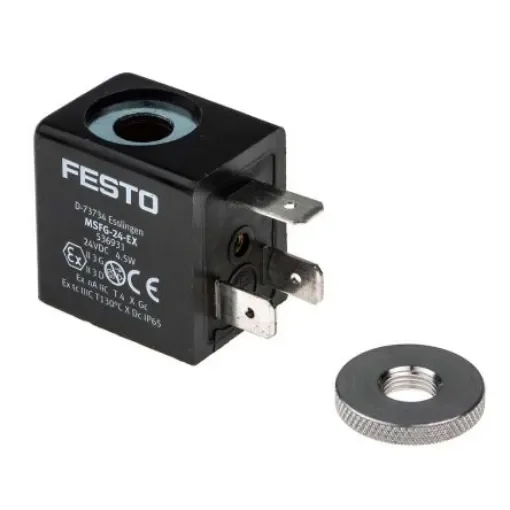 Festo Series MSFG 24 V dc Solenoid Valve Coil - MSFG-24-EX product image